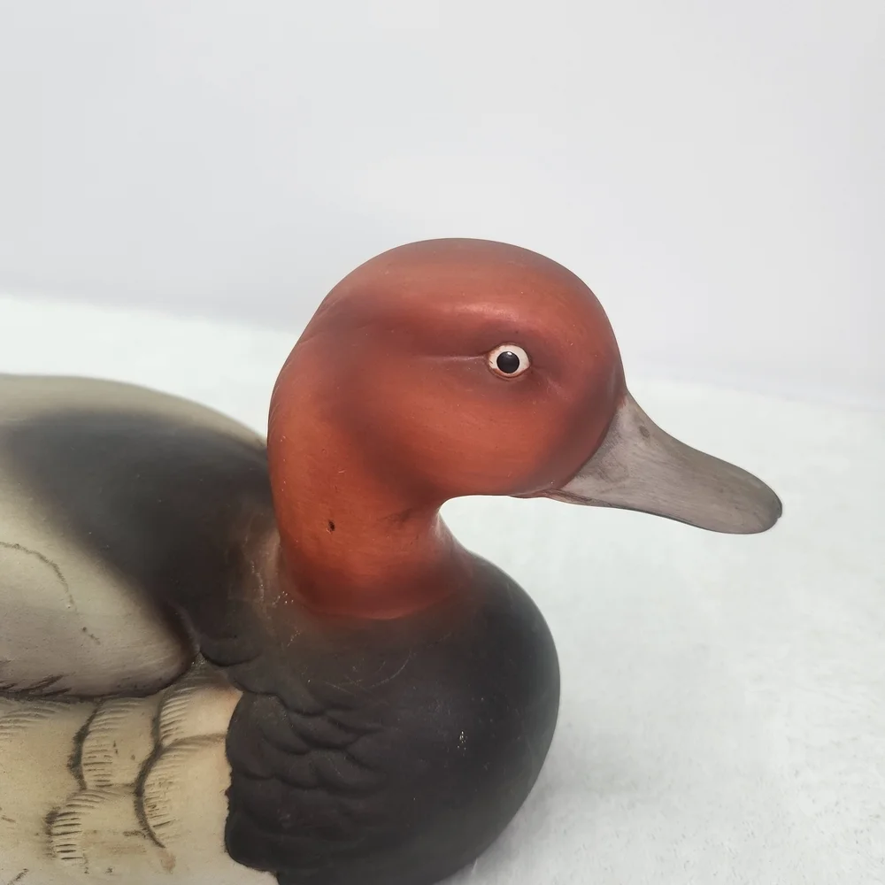 Vintage Andrea By Sadek Porcelain Canvasback Multicolor Duck Figurine 7915